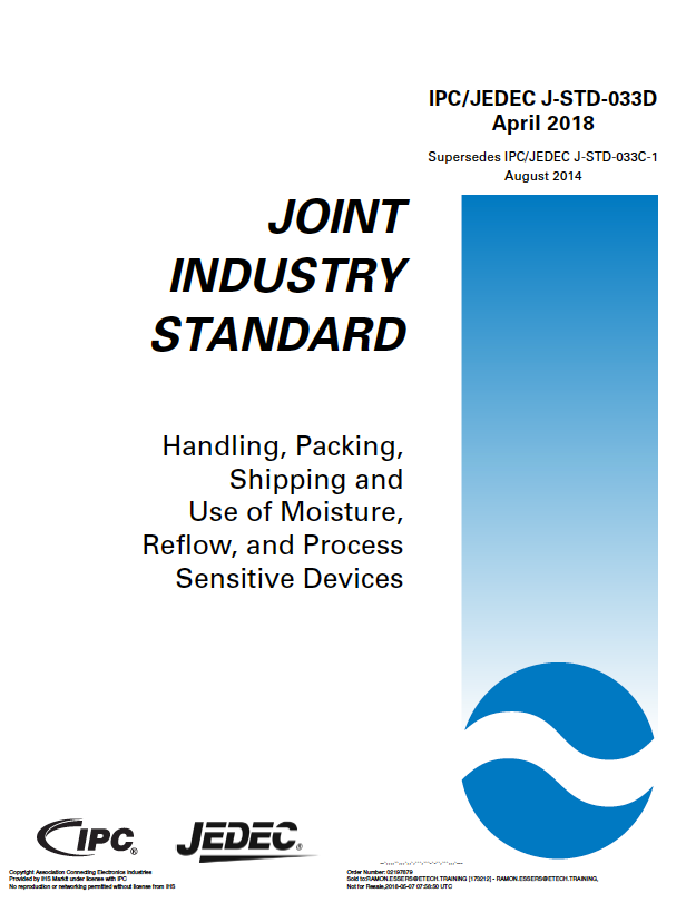 SMD SMT MSD Components Handling / Packing / Shipping by Dry Storage Cabinets Less Than 5% R.H.