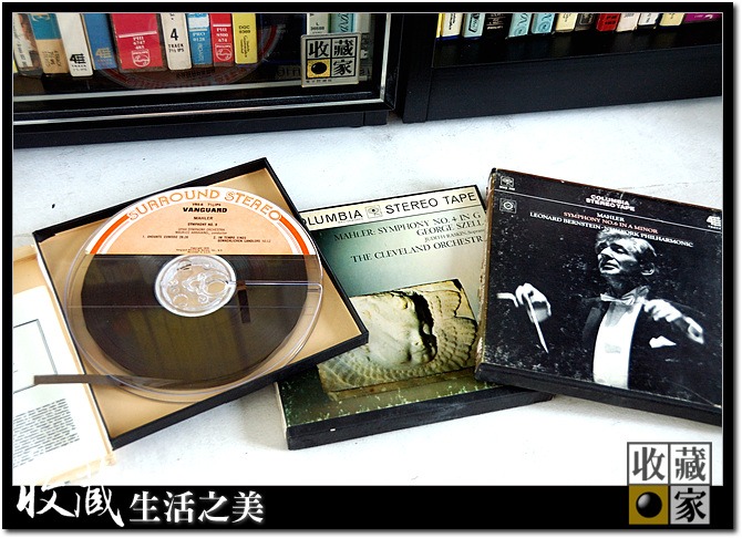 Reel to Reel Tape Collection Protected in Eureka Dry Cabinet