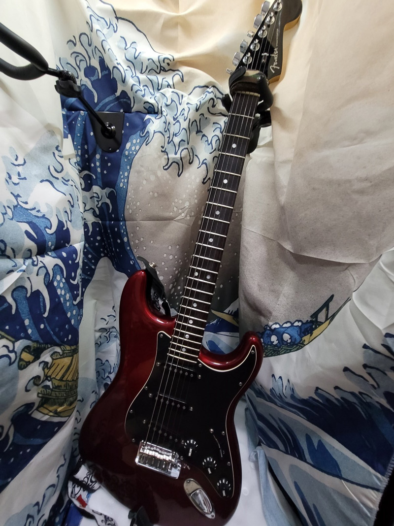 ART-288 吉他專用防潮櫃，保護 2005年美國Corona出廠的FSR (Fender Special Run)紀念琴
