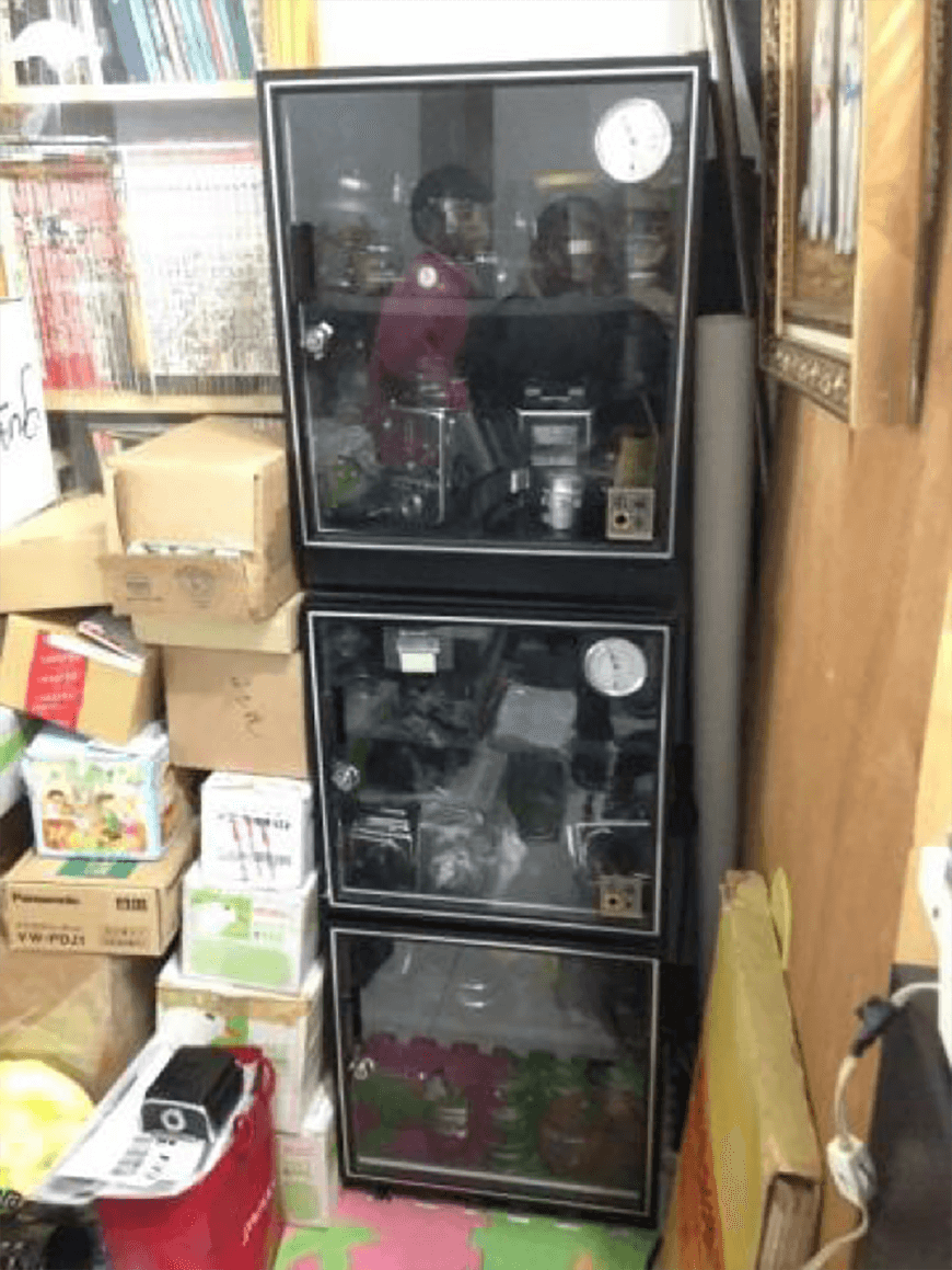 收藏家電子防潮箱 客戶案例
