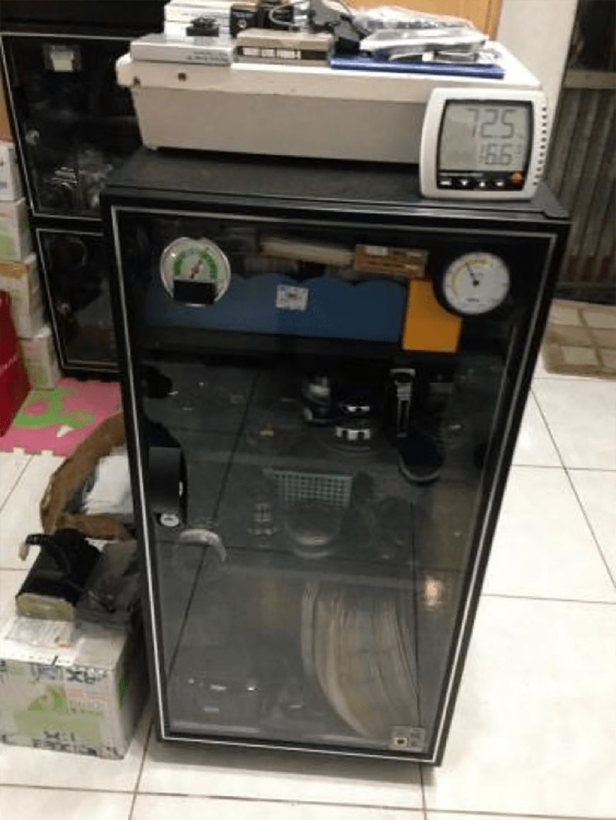 防潮箱保護相機不受潮、發霉