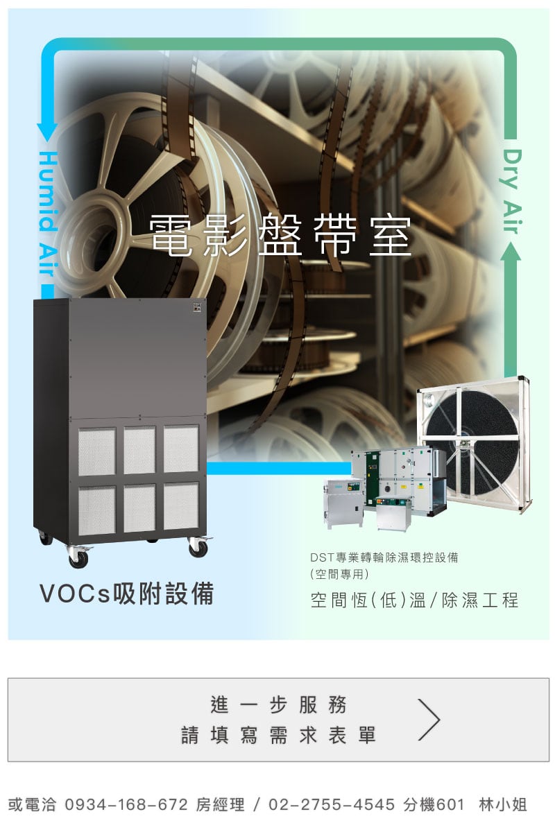 film VOCs adsorb