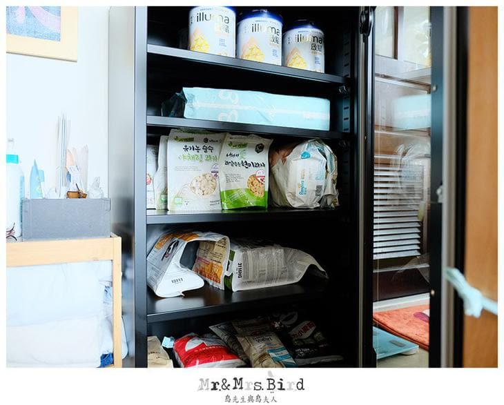 food in drybox