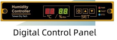 Digital Thermo-hygro Display & Control Panel