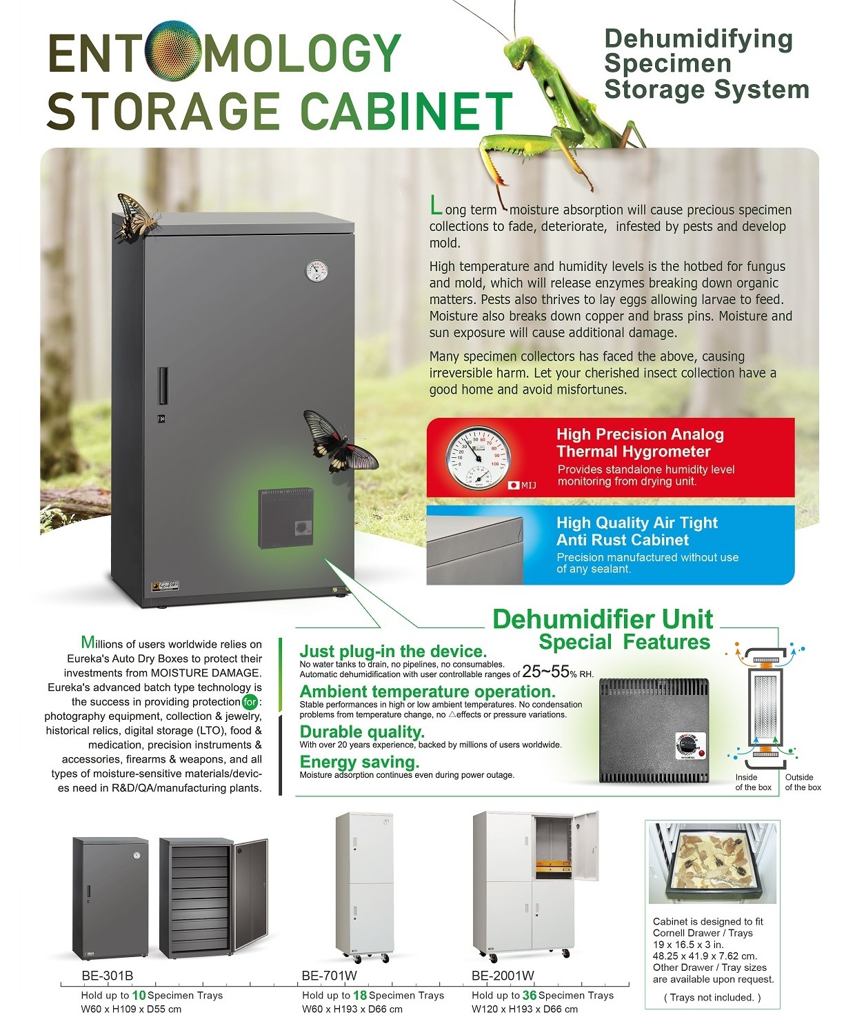 EUREKA DRY TECH BE-701W AUTO DRY BOX