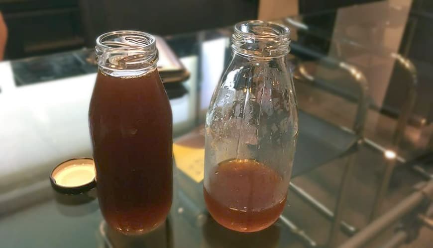 收藏家老客戶分享，一家咖啡店的豆子新不新鮮，從冰咖啡就可以看得出來